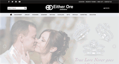 Desktop Screenshot of eitherorejewelersonline.com